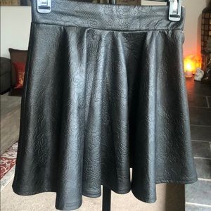 Miss Selfridge PU leather mini